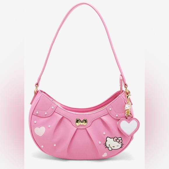 Hello Kitty Pink Heart Shoulder Bag - Picture 1 of 7